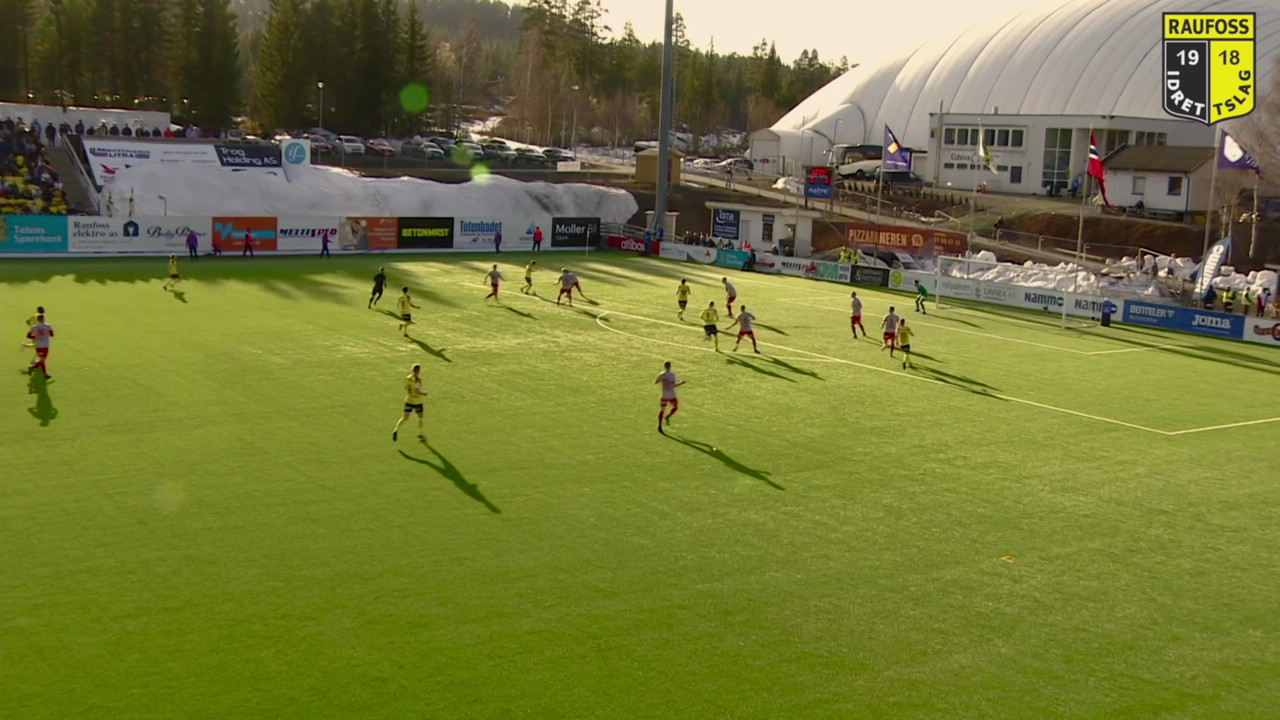 1-0 målet til Oskar Løken